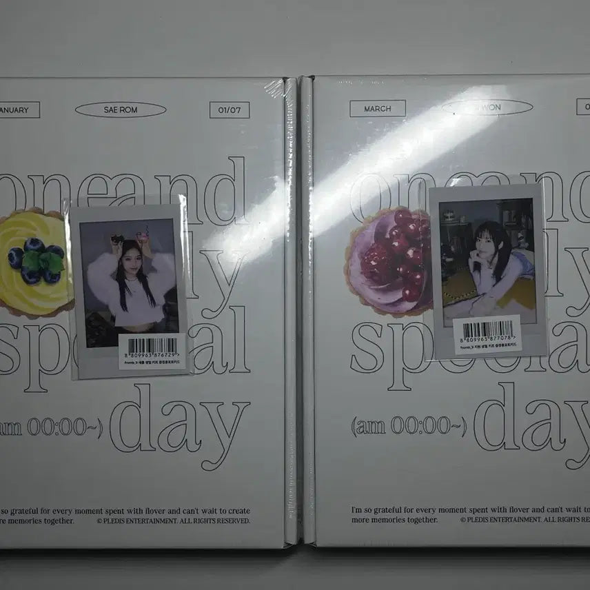 [BUNJANG] fromis_9 Saerom/Jiwon Birthday Kit / 프로미스나인 이새롬/박지원 생일 키트
