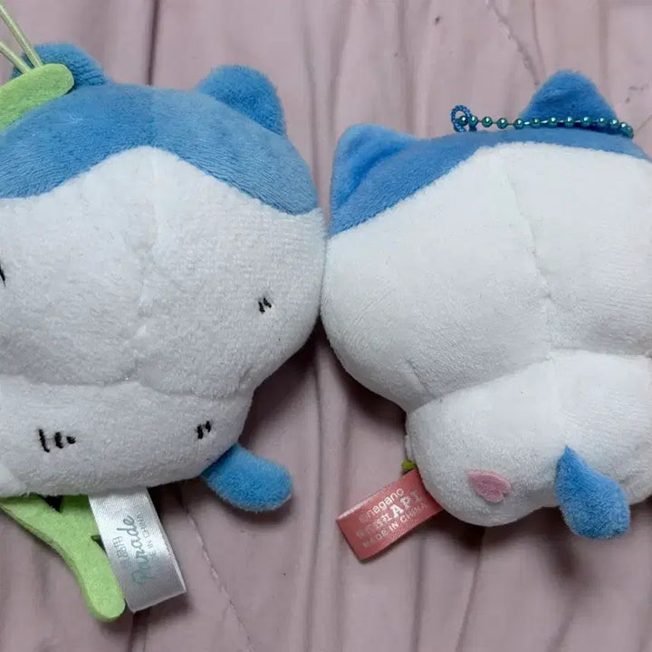 [BUNJANG] Chiikawa Kyoto Limited Hachiware Plush Keychain Set (2 Types) / 치이카와 교토한정 하치와레 인형 키링 2종세트