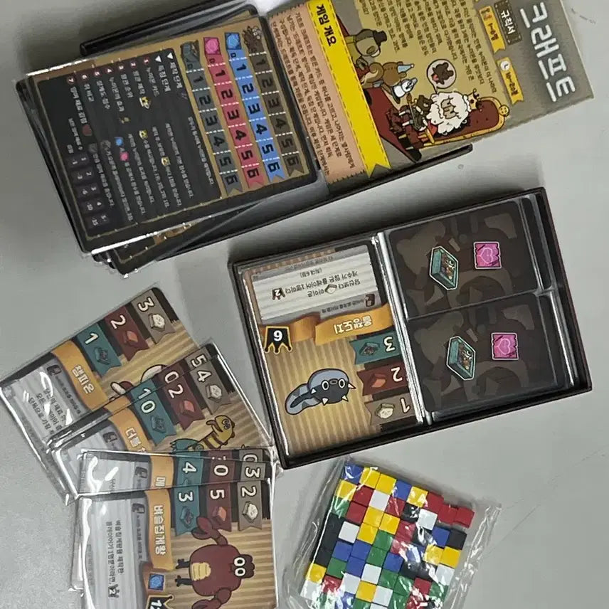 [BUNJANG] Tichu and Gift Craft Board Game Bundle / 보드게임 일괄 팝니다(티츄, 기프트 크래프트)
