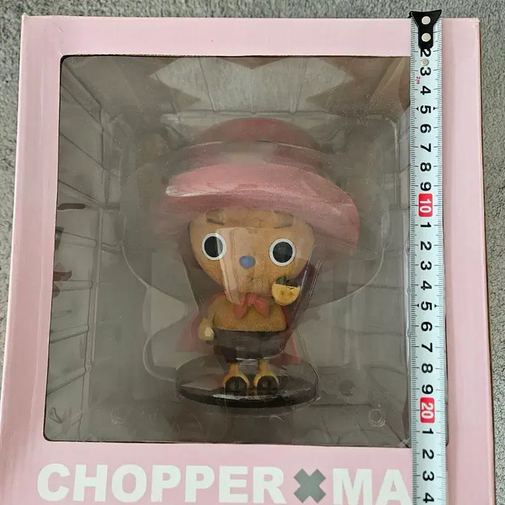 [BUNJANG] One Piece Chopperman Flockies Large Sofubi Figure (Sealed) / 미개봉 원피스 쵸파맨 플로키즈 쵸파 정품 소프비 피규어