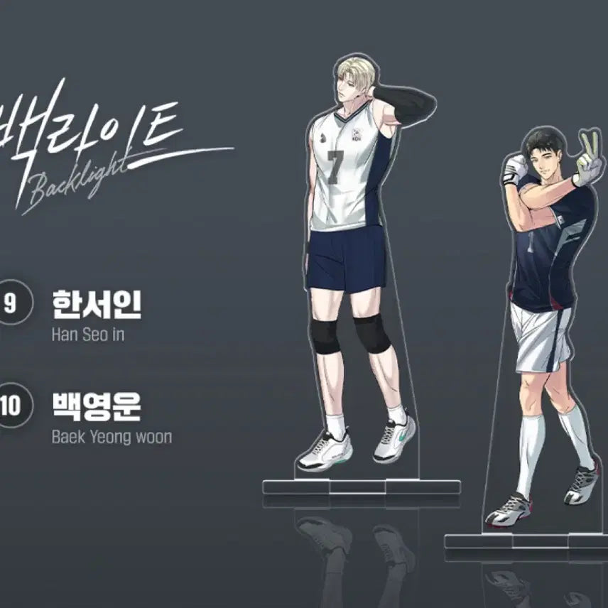 [BUNJANG] Backlight Team Resin Acrylic Stand Levom / 미개봉) 백라이트 팀레진 아크릴 스탠드 레봄 팀레진