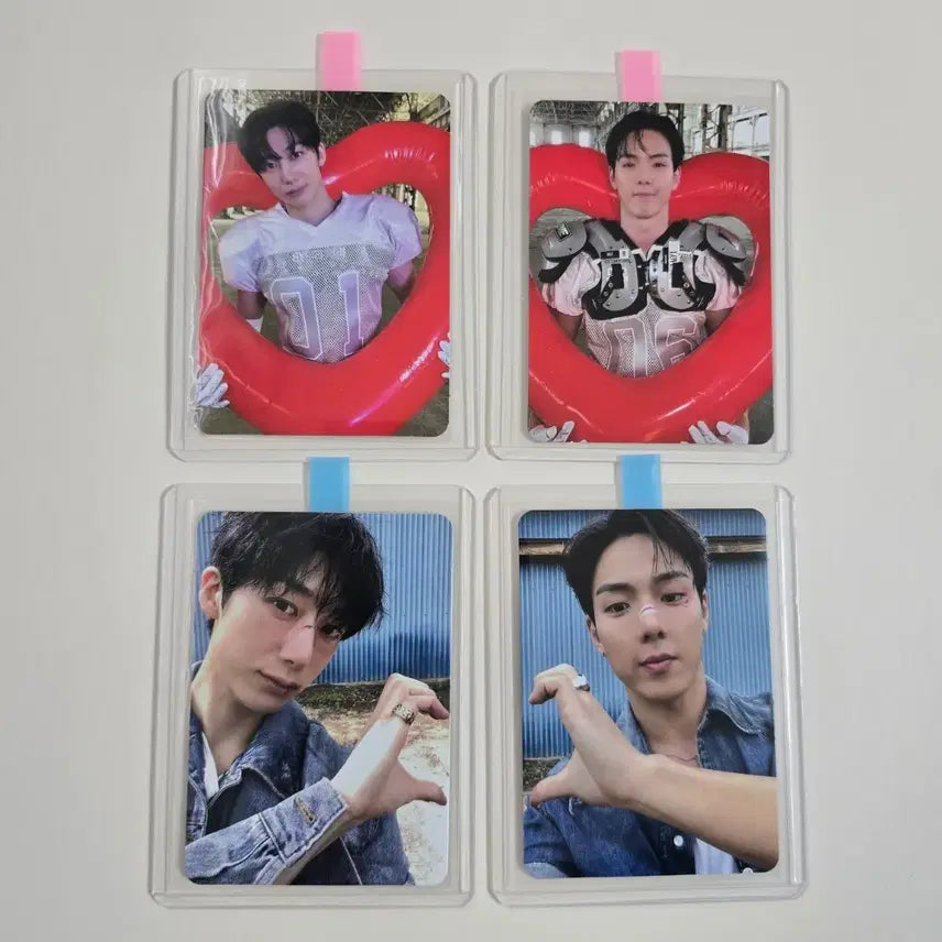 [SOLD OUT] 셔누 형원 사녹 공방 포카4장 세트