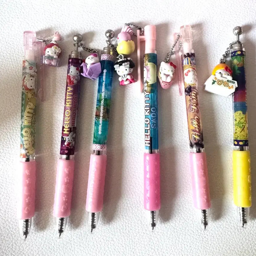 [BUNJANG] Classic Hello Kitty Ballpoint Pen Collection / 고전키티 볼펜모음