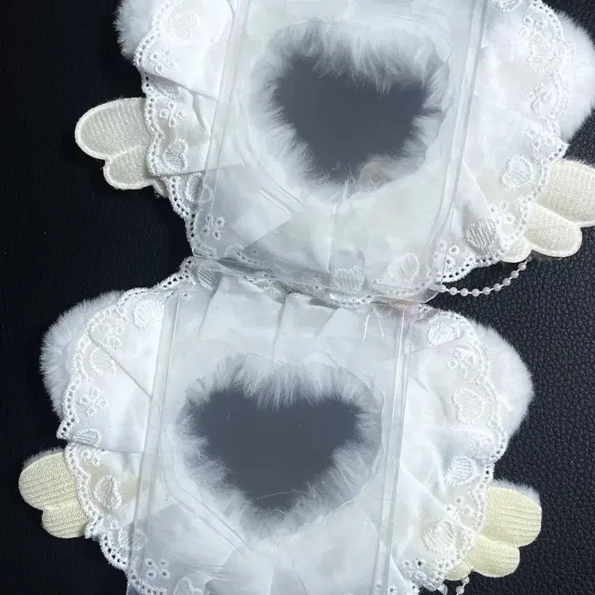 [BUNJANG] Layla Lace Top Loader Holder Blue Pink / 포카 레이스 탑꾸 탑로더 블루 핑크