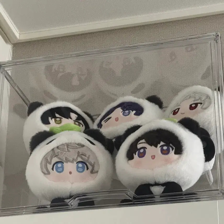 [BUNJANG] Love and Deepspace Pandanui 5 Member Plush / 러브앤딥스페이스 공식굿즈 판다누이 5인