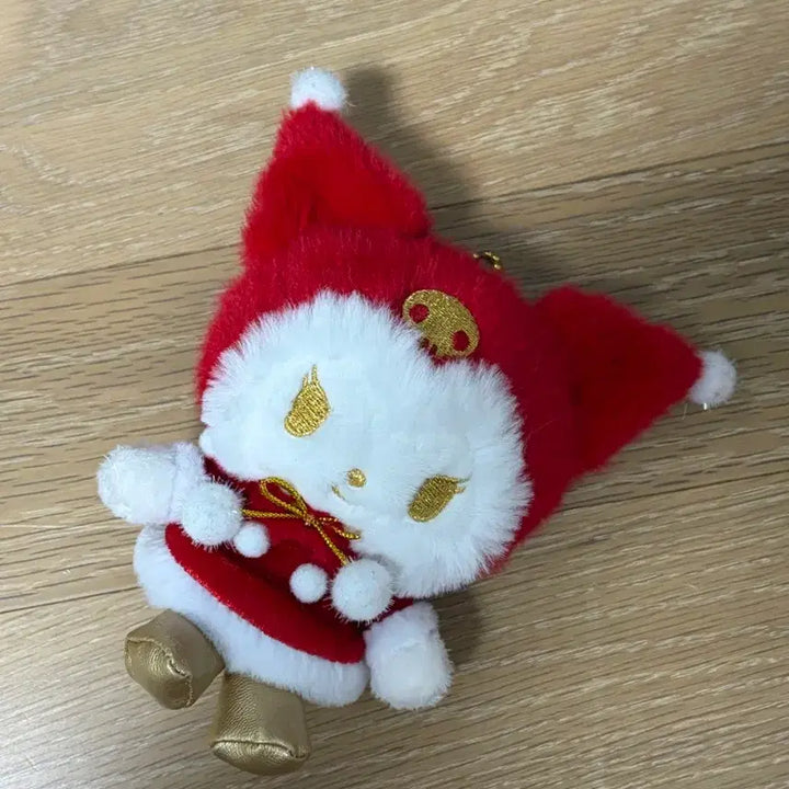 [BUNJANG] Sanrio Kuromi Christmas Mascot Holder Doll Keychain / 산리오 쿠로미 크리스마스 마스코트 홀더 인형 키링