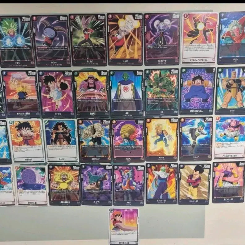 [BUNJANG] Dragon Ball Fusion World FB03 Series Trading Cards (37 Cards) / 드래곤볼 퓨전월드 카드 FB03 시리즈 37장