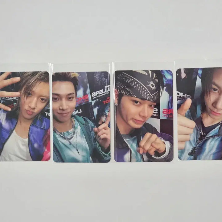 [BUNJANG] LNGSHOT Makestar Lucky Draw Photocard Bundle Set / [세트]롱샷 메이크스타 미공포 LNGSHOT makestar pc