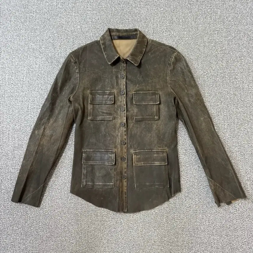 [BUNJANG] Rag &amp; Bone Lambskin Leather Jacket / 랙앤본 램스킨 레더 자켓