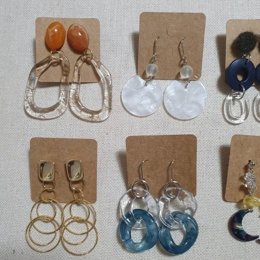 [BUNJANG] Set of 12 Earrings / 귀걸이 12개 일괄