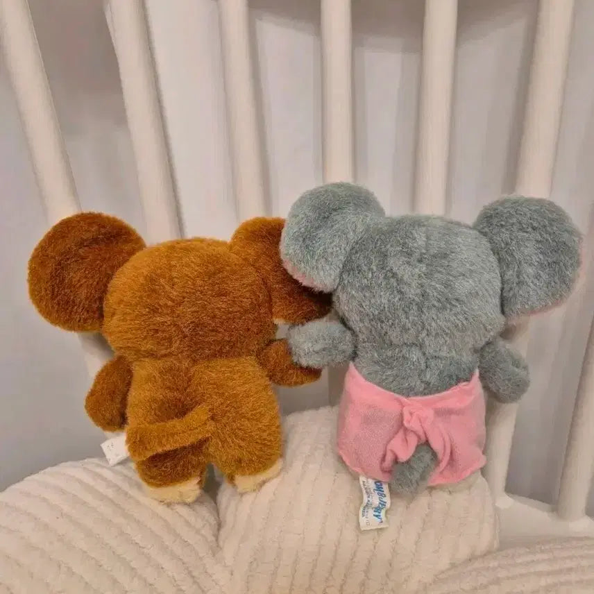 [BUNJANG] Vintage Tom and Jerry Doll Set / 빈티지 톰과 제리 인형 세트
