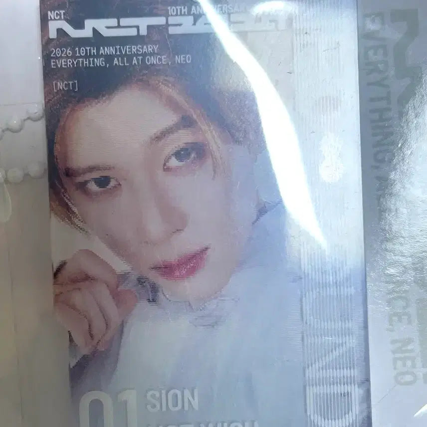 [BUNJANG] NCT Neo City Neo Ground Sion Lenticular Photocard / 시온 렌티큘러 엔시티 네오그라운드 양도