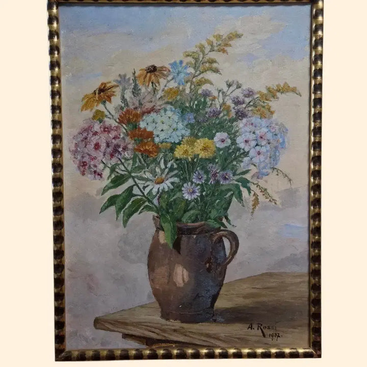 [BUNJANG] 1937 Austrian Original Oil Painting &