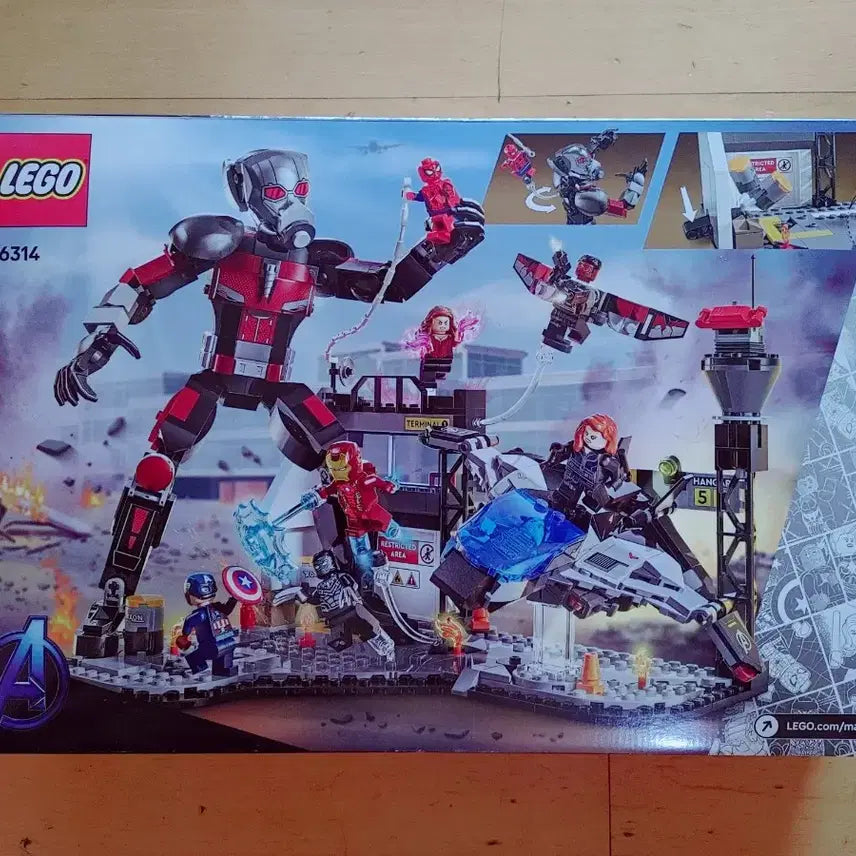 [BUNJANG] LEGO Marvel Captain America: Civil War Battle (76314) - Sealed / *박스까짐*(미개봉)(정품) 레고 76314 마블 캡틴아메리카 시빌워 배