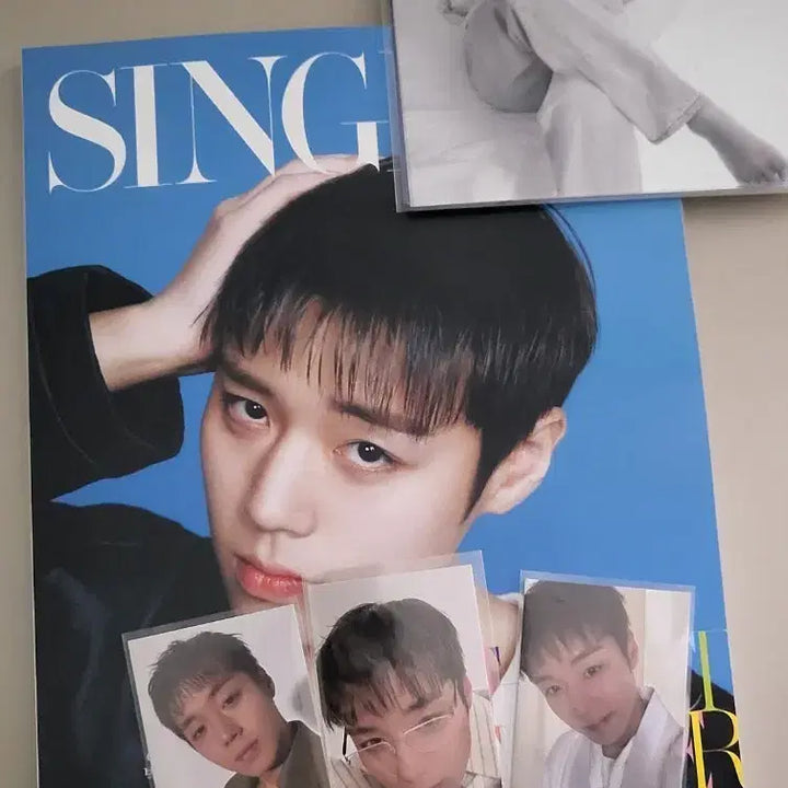 [SOLD OUT] 박지훈 싱글즈 재팬(본품+엽서2+포카3)구성