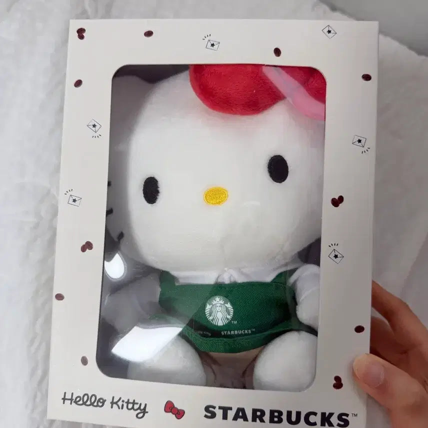[BUNJANG] Starbucks Hello Kitty Doll (2025 Limited Edition) / 스타벅스 키티 인형