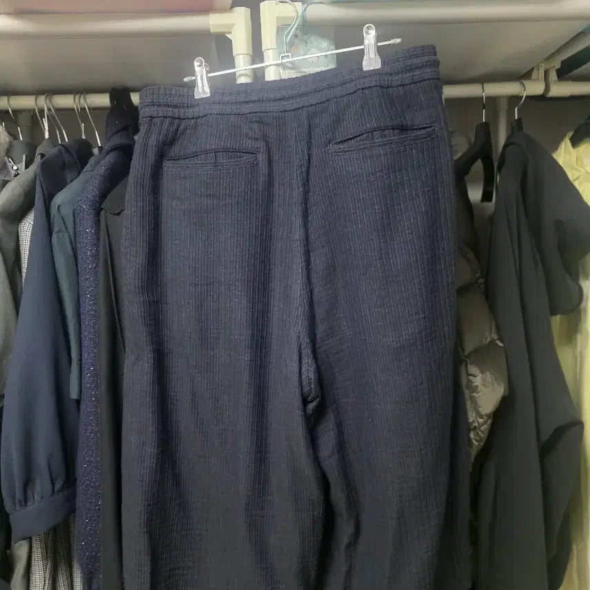 [BUNJANG] Juun.J Stripe Bermuda Shorts 48 / 준지 스트라이프 버뮤다 48