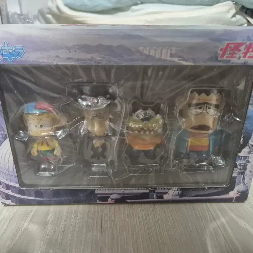 [BUNJANG] Monster Prince Mongjang (Kaibutsu-kun) Figure Set (4 Types, Sealed) / 몬스터왕자 몽짱(괴물군) 피규어 4종 세트 [미개봉]