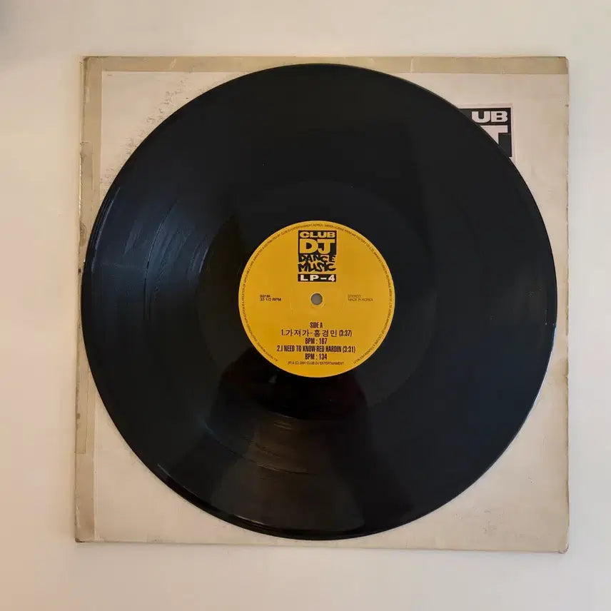 [BUNJANG] Hong Kyung Min Take It Promotional LP / [희귀] 홍경민 가져가 홍보용 LP
