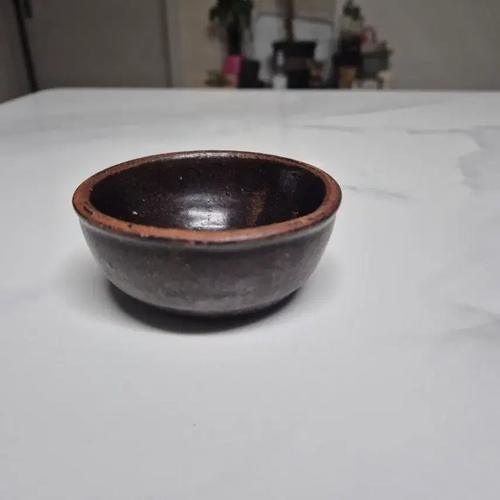 [BUNJANG] Antique Onggi Tugari Mini Soy Sauce Dish / 옛날 옹기 투가리 초미니 간장종지