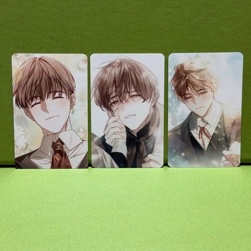 [BUNJANG] Webtoon The Secret Maid Duke Lucas Random Photocard Set / 웹툰 백작가의 비밀스런 시녀님 랜덤 포토카드 포카 루카스 3종 세트