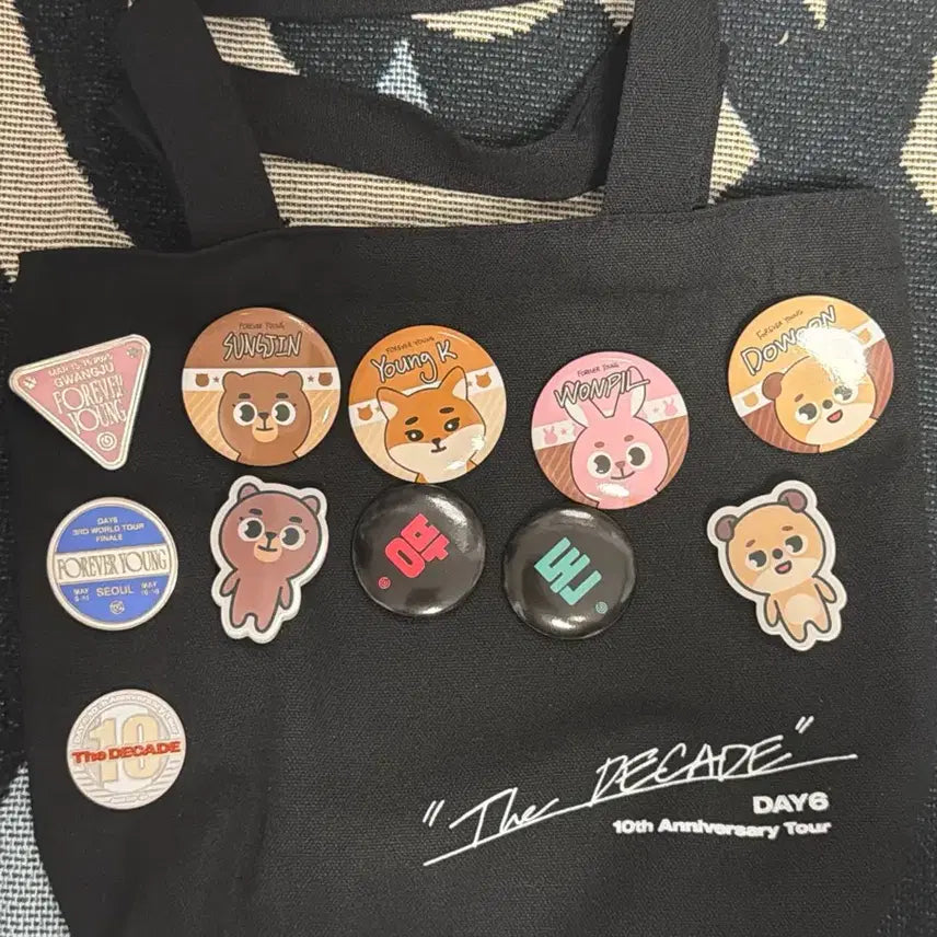 [BUNJANG] Day6 Bundle Set Pin Badges / 데이식스 뱃지, 핀뱃지 일괄