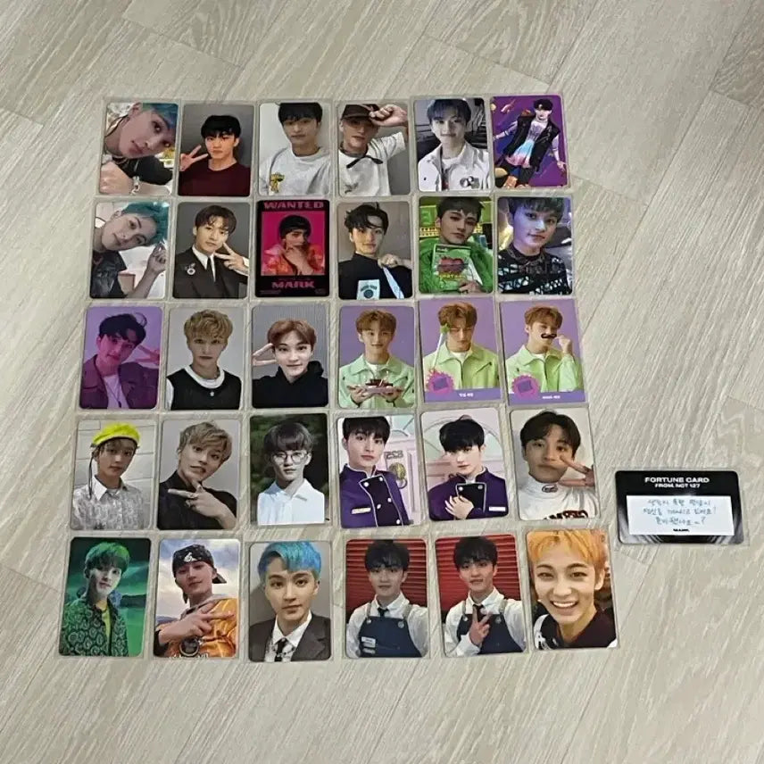[BUNJANG] NCT Mark Photocard Bundle Set POB / 엔시티 마크 mark 포카 포토카드 미공포 특전 일괄