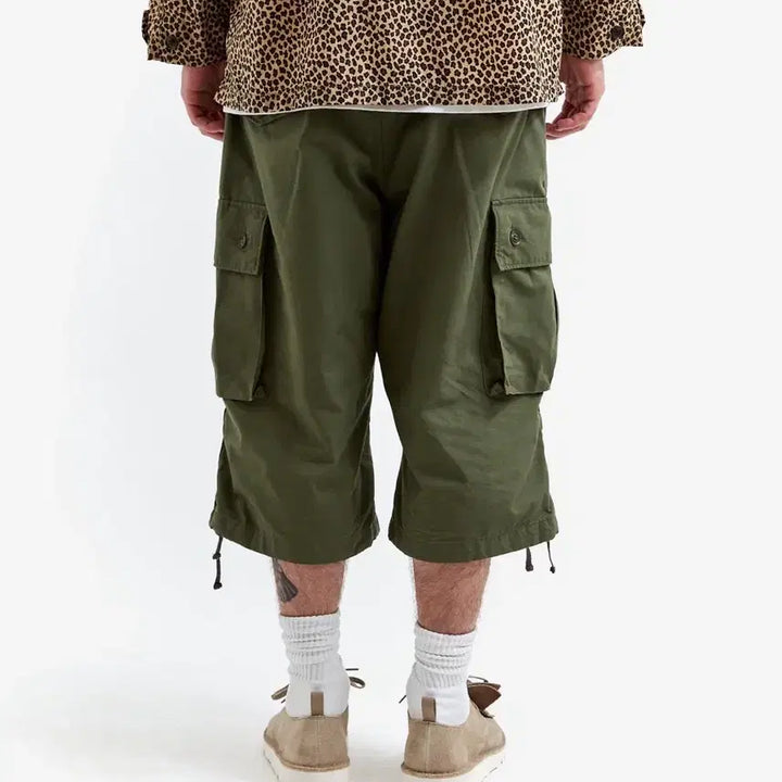 [SOLD OUT] [M] 엔지니어드 가먼츠 카고 쇼츠 카키