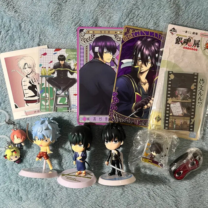 [BUNJANG] Gintama Chibi-큥 Figure, Keychain, Gacha Bundle Set / 급처 일괄) 은혼 고전 치비큥 피규어, 키링 ,가챠 등