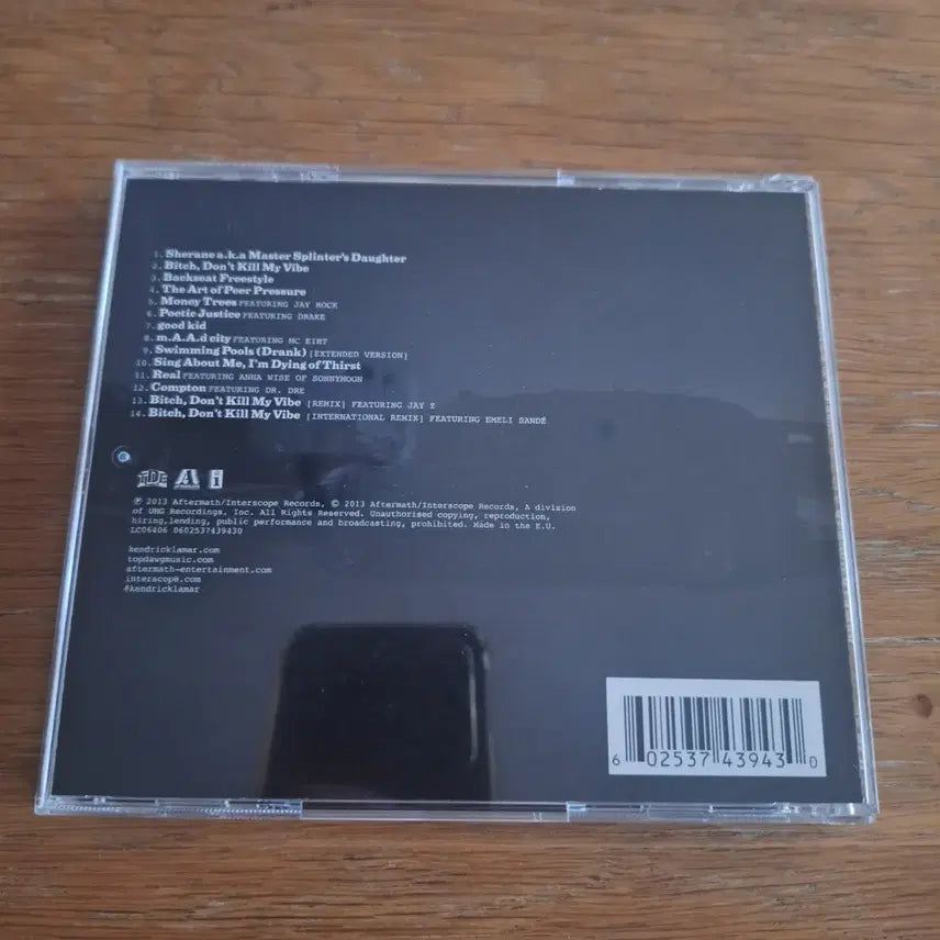 [BUNJANG] Kendrick Lamar Good Kid, M.A.A.D City Hip Hop CD Album / 켄드릭라마 gkmc kendrick 외힙 힙합 CD 앨범 켄드릭 라마