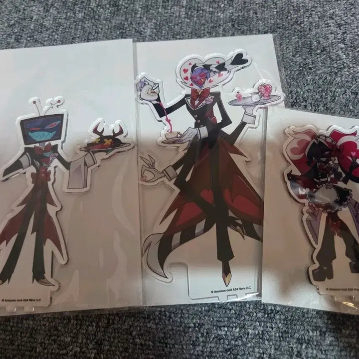 [BUNJANG] Has Been Hotel Collaboration Vees Acrylic Stand Bundle Set / 해즈빈호텔 콜라보 카페 vees 아크릴 스탠드 일괄