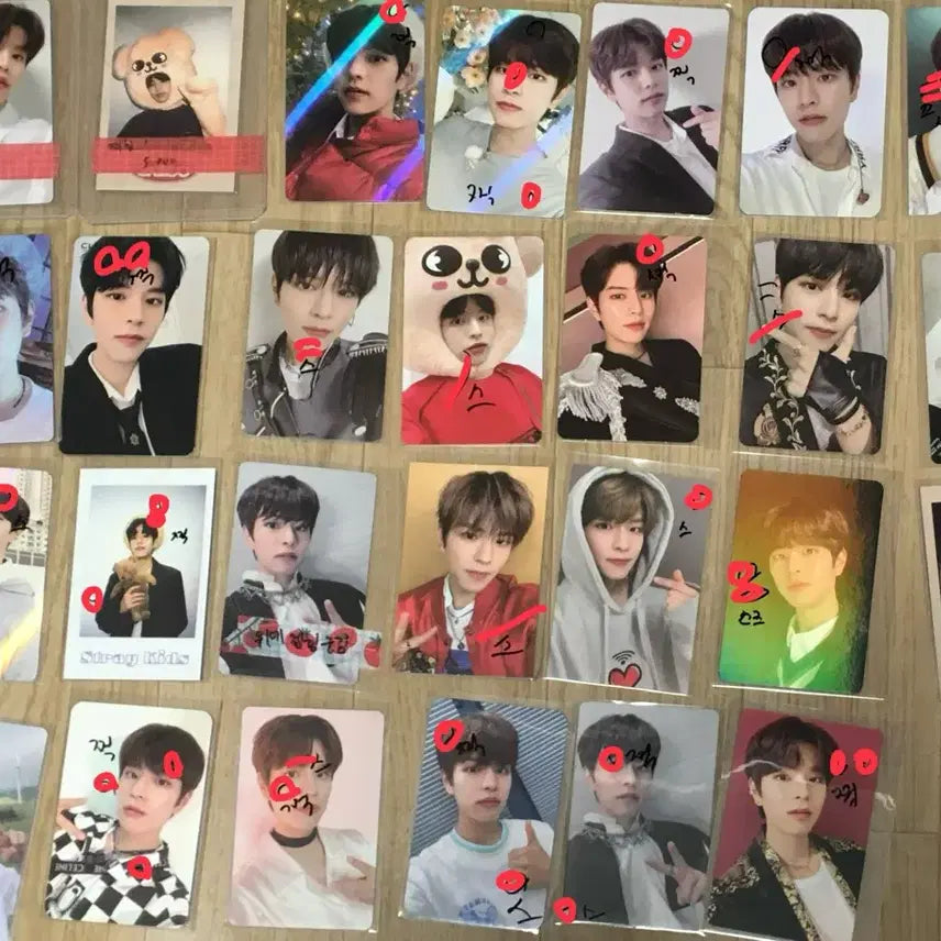 [BUNJANG] Stray Kids Special Photocard Bundle Set (58 cards) / 급처) 스트레이키즈 특전 미공포 포카 일괄 (58장)