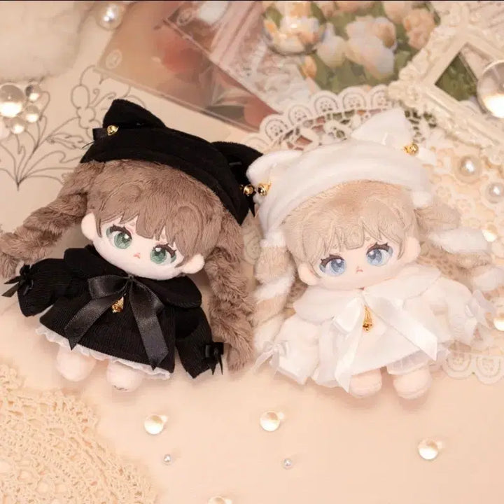 [BUNJANG] Ninimal Fluffy Cat Set Cream 10cm / 니니멀 플러피캣 세트 크림 10cm 원가양도