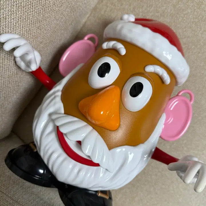 [BUNJANG] Mr. Potato Head Santa Claus Costume Popcorn Bucket / 미스터 포테이토 산타 클로스 코스튬 팝콘통