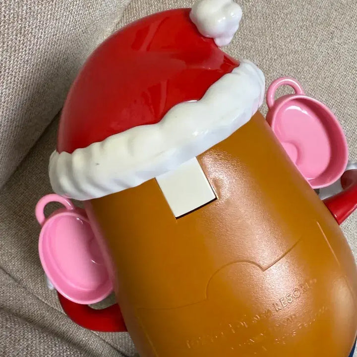 [BUNJANG] Mr. Potato Head Santa Claus Costume Popcorn Bucket / 미스터 포테이토 산타 클로스 코스튬 팝콘통