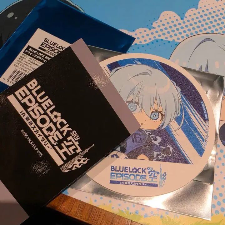 [BUNJANG] Blue Lock Skytree Hiori Set Photocard &amp; Coaster Bundle / 블루록 스카이트리 히오리세트 포토카드 코스터  일괄