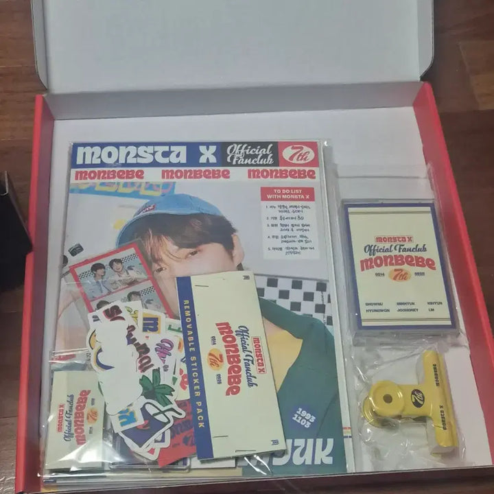 [BUNJANG] Monsta X Monbebe 7th Generation Fanclub Box / 몬스타엑스 몬베베 7기 팬클럽 박스