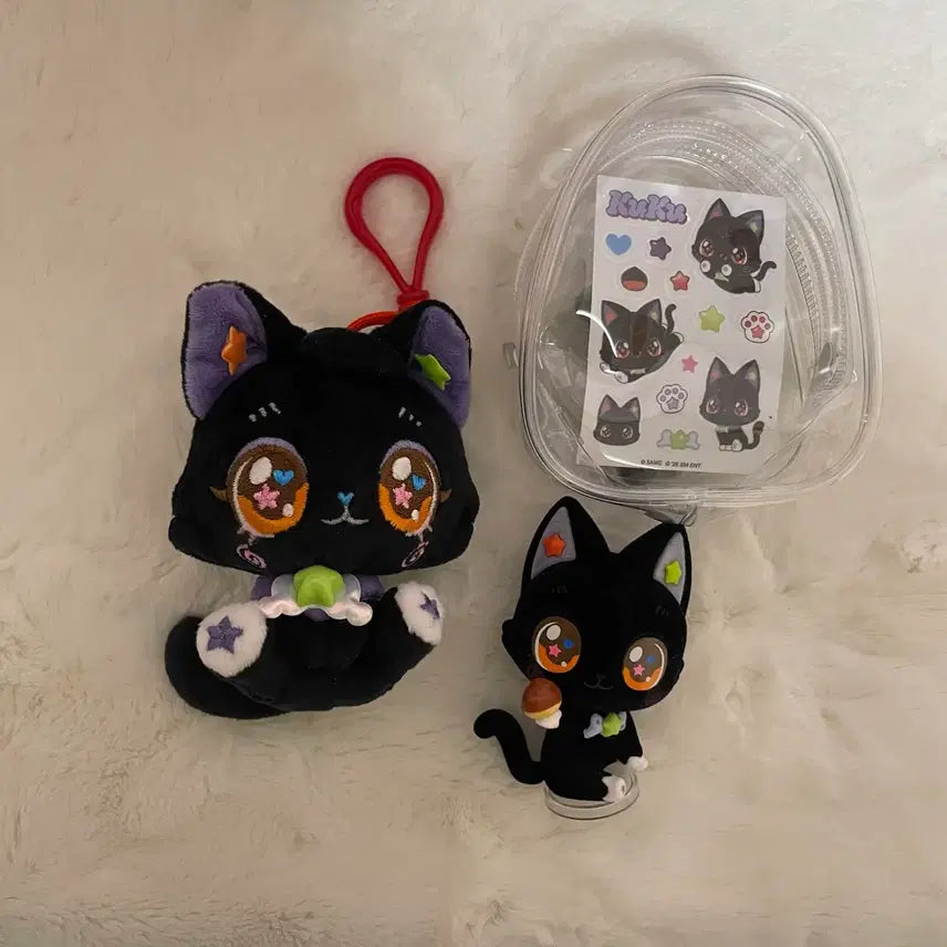 [BUNJANG] NCT WISH Wish Cat Kuku Nyan Riku Doll Figure Keyring Collaboration / 엔시티위시 위시캣 쿠쿠냥 리쿠 인형 피규어 키링 콜라보