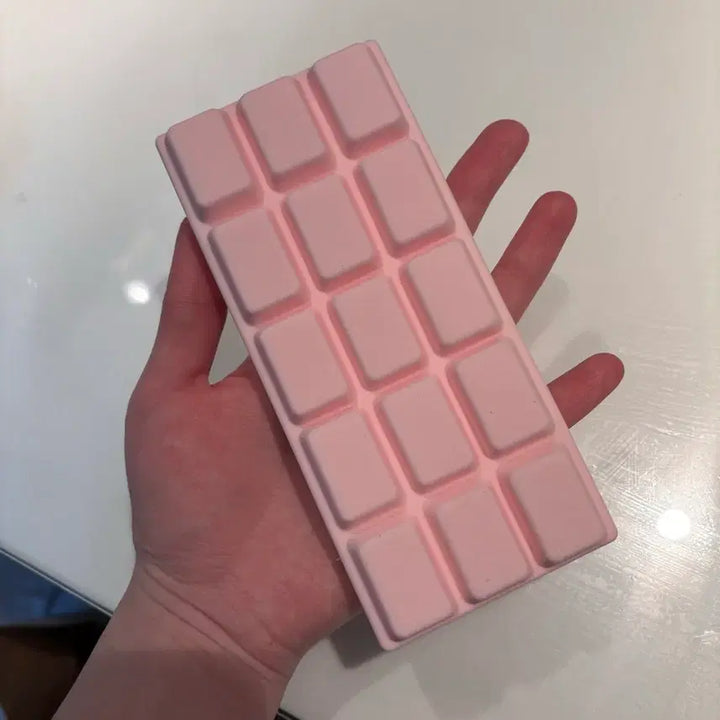 [BUNJANG] Pink Chocolate Squishy Toy / 핑크색 초콜릿 스퀴시 말랑이
