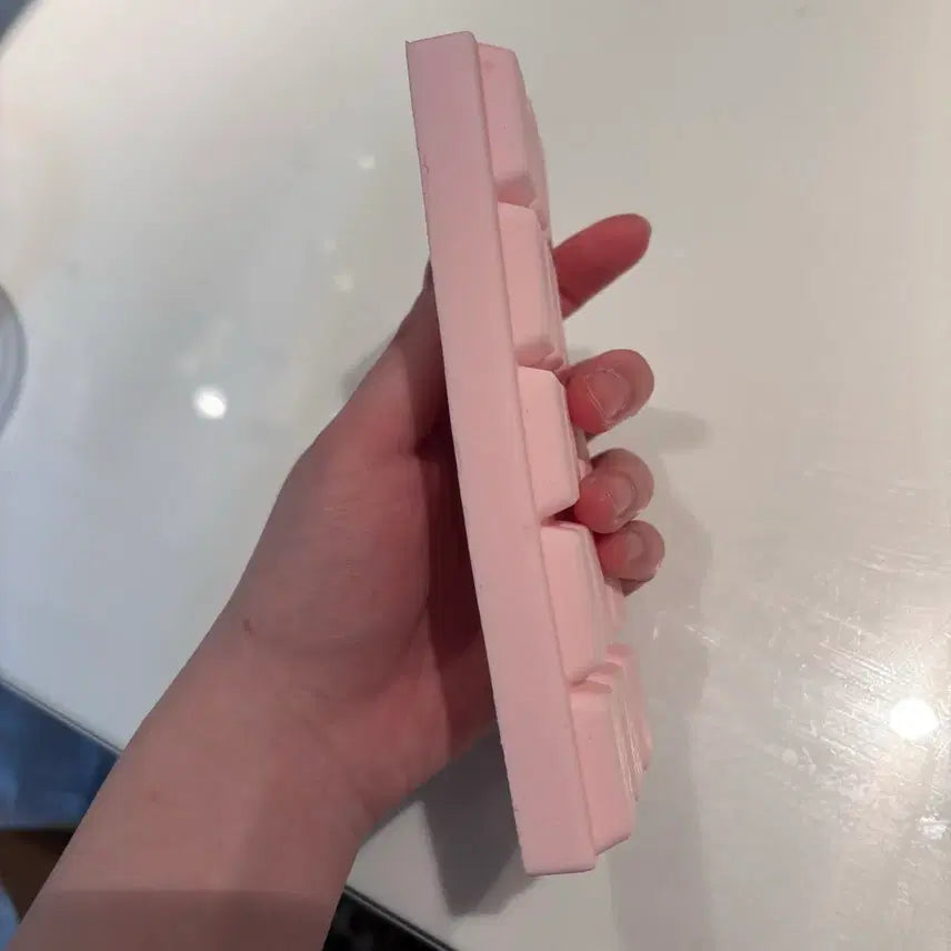 [BUNJANG] Pink Chocolate Squishy Toy / 핑크색 초콜릿 스퀴시 말랑이