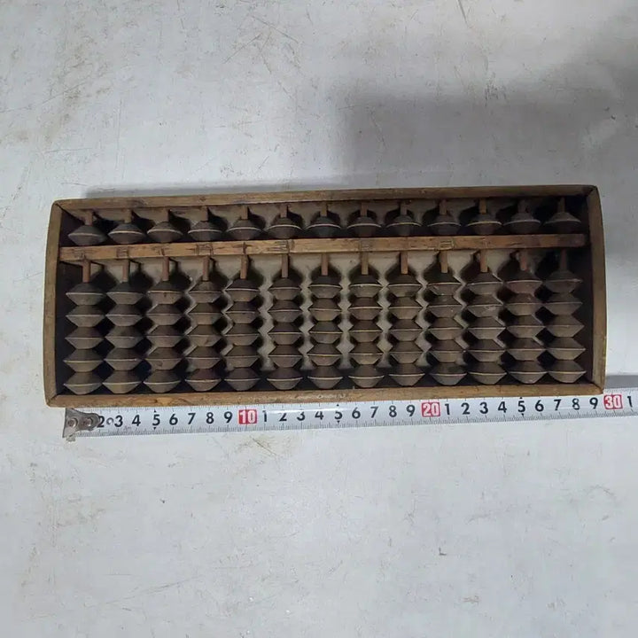 [BUNJANG] Vintage Wooden Abacus Calculator / 오래된 주판  계산기 -  근대사. 소품용.주산