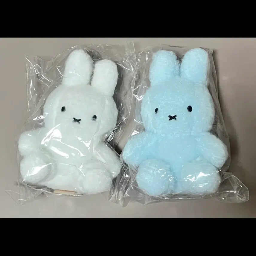 [BUNJANG] Bundle Miffy Keychain Doll White, Blue / 일괄) 메가박스 크리미 미피 키링 인형 화이트, 블루