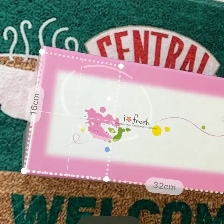 [BUNJANG] Ifresh Strawberry Tin Case / 고전문구 아이프레쉬 딸기 상자 박스 보관함 지함