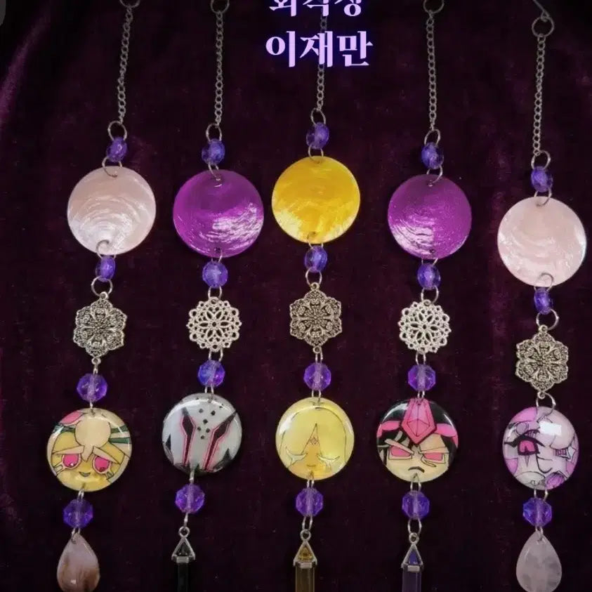 [BUNJANG] Cookie Run Saint Lily Purple Sun Catcher / 쿠키런 세인트릴리 보라 화각썬캐쳐