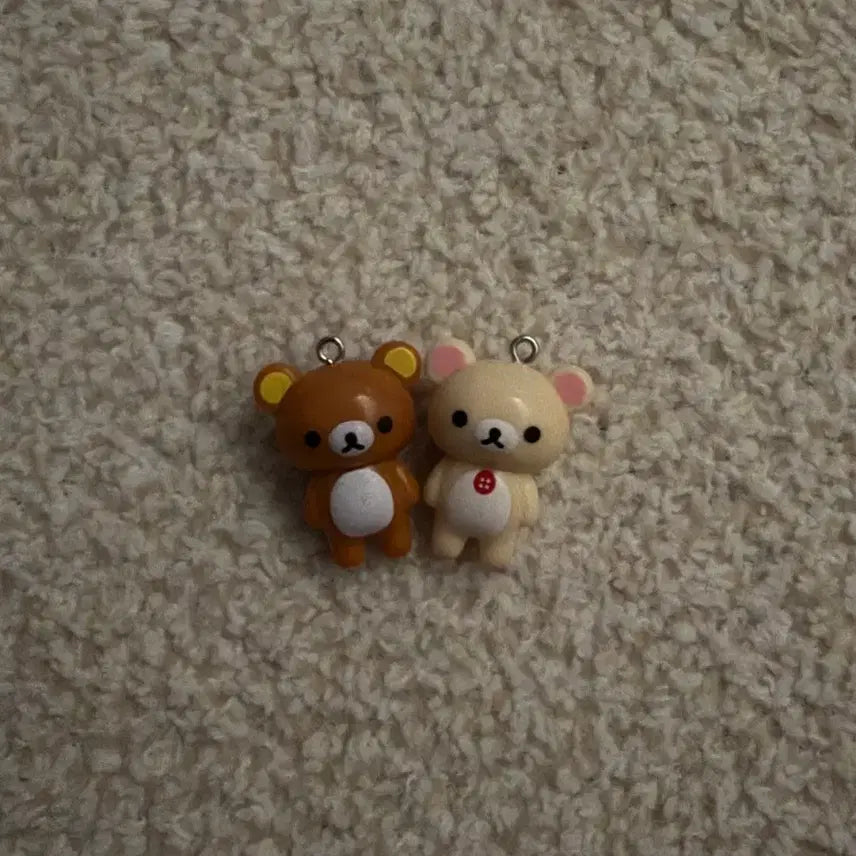 [BUNJANG] Rilakkuma Korilakkuma Keyring / 리락쿠마 코리락쿠마 키링