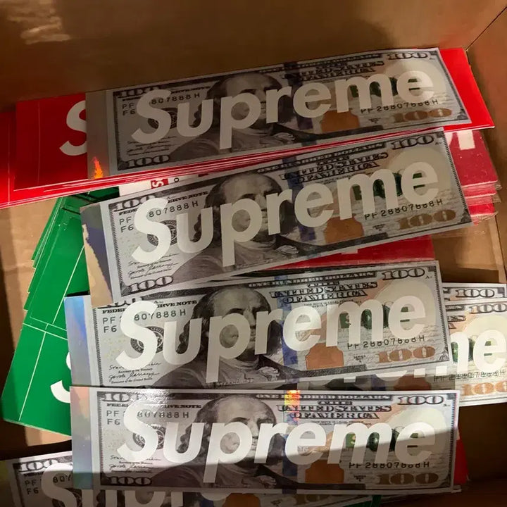 [BUNJANG] Supreme Dollar Sticker / 슈프림 달러 스티커