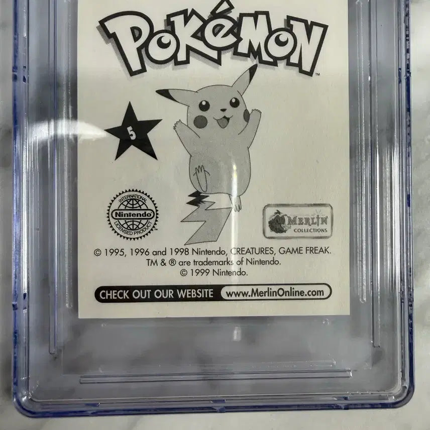 [BUNJANG] Pokemon Charizard Card (1998) CGC Graded 7.5 / CGC 7.5 포켓몬 리자디 카드 (1998)