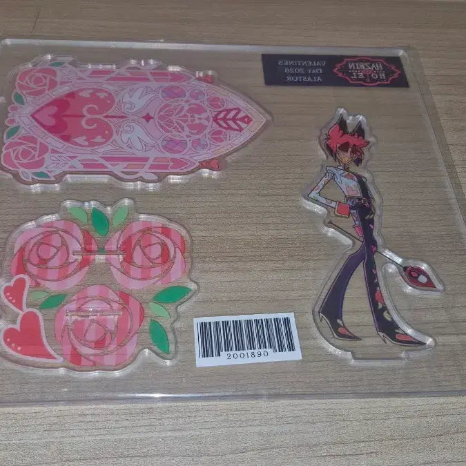 [BUNJANG] Hasbean Hotel Alastor Valentine Acrylic / 해즈빈 호텔 알래스터 발렌타인 아크릴 판매합니다!