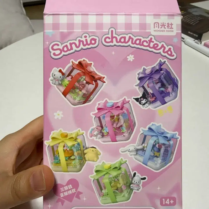 [BUNJANG] Sanrio Ring Series Case Assembly Figure / 산리오 반지 시리즈 케이스 조립 피규어