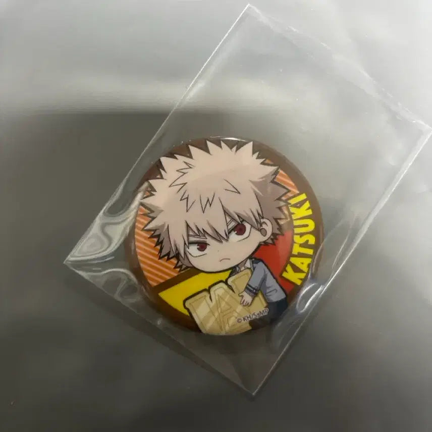 [BUNJANG] My Hero Academia Katsuki Bakugo School Uniform Can Badge / 나의히어로아카데미아 바쿠고카츠키 교복 캔뱃지